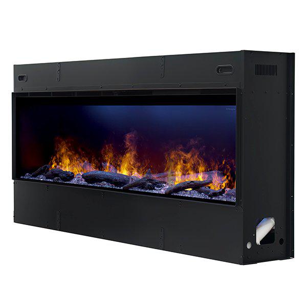 Dimplex Opti-Myst 66" Linear Electric Fireplace OLF66-AM With Acrylic Ice and Driftwood Media