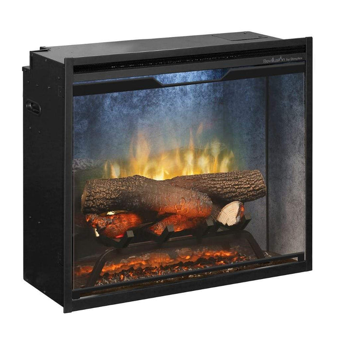 Dimplex Revillusion Herringbone 24" Built-In Electric Firebox RBF24DLX