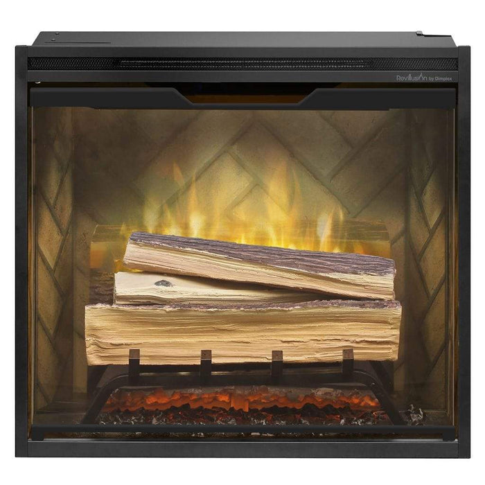 Dimplex Revillusion Herringbone 24" Built-In Electric Firebox RBF24DLX