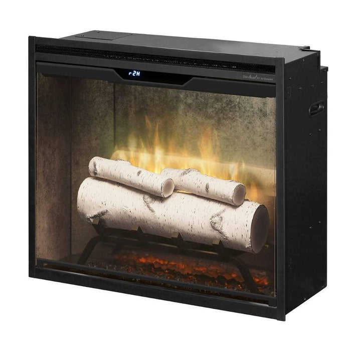 Dimplex Revillusion Weathered Concrete 24" Built-In Electric Firebox RBF24DLXWC