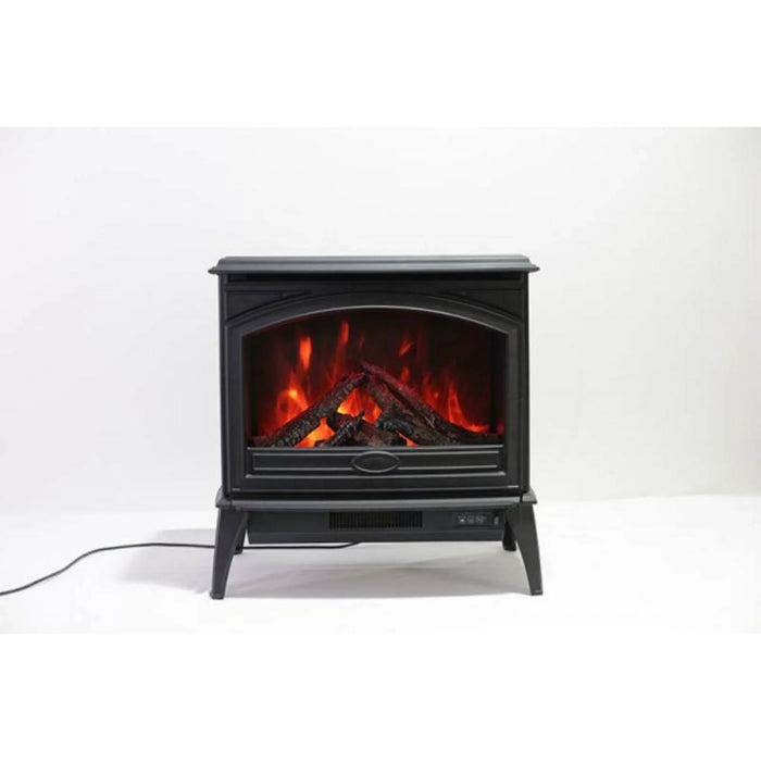 Amantii Sierra Flame Lynwood Series 28" Freestanding Cast Iron Electric Stove | E70-NA