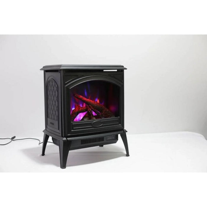 Amantii Sierra Flame Lynwood Series 28" Freestanding Cast Iron Electric Stove | E70-NA