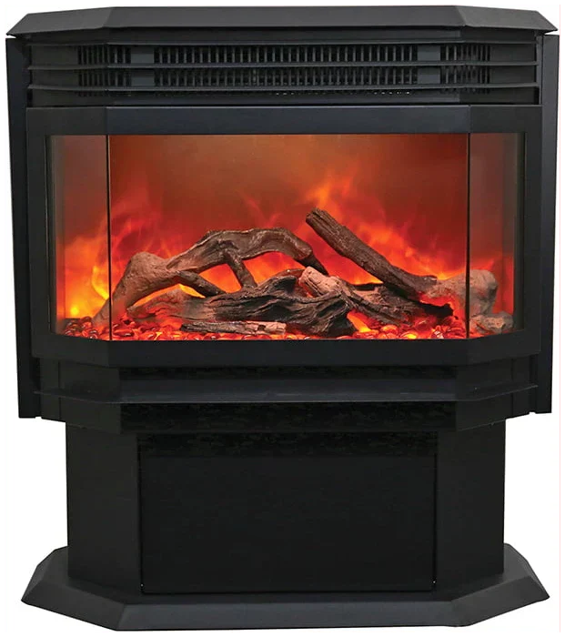 Amantii Sierra Flame 26" Lumina Freestanding Smart Electric Fireplace | FS-26-922-LUMINA