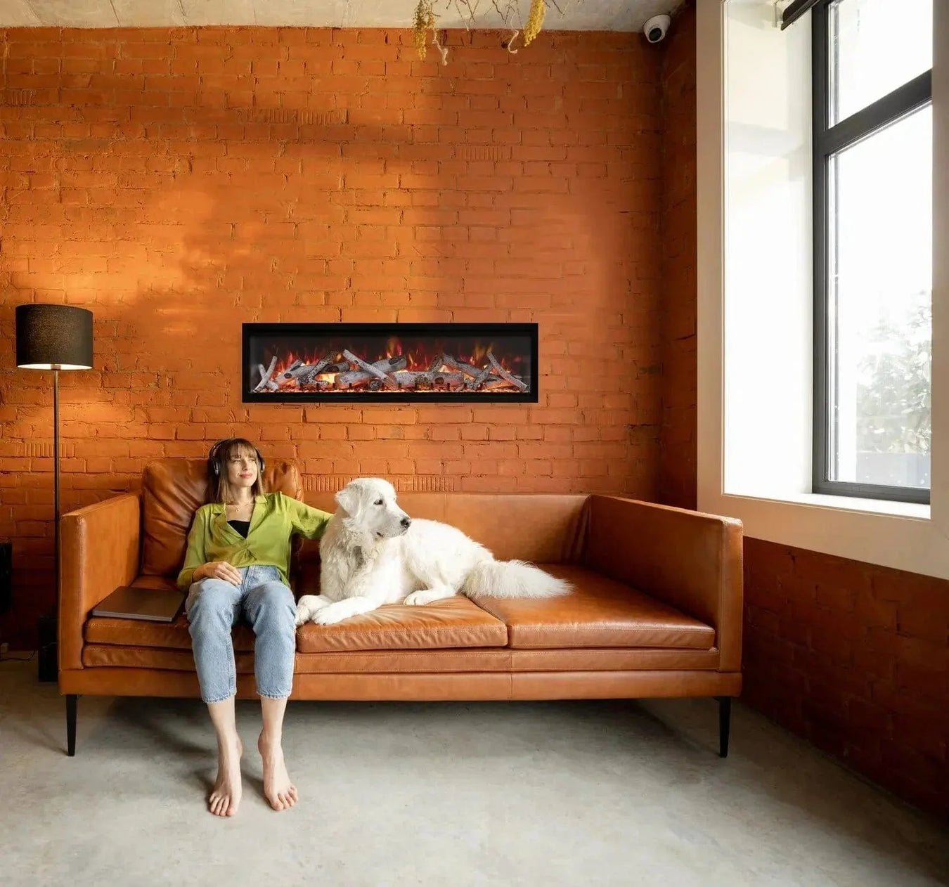 Amantii Symmetry 100" Fireplaces