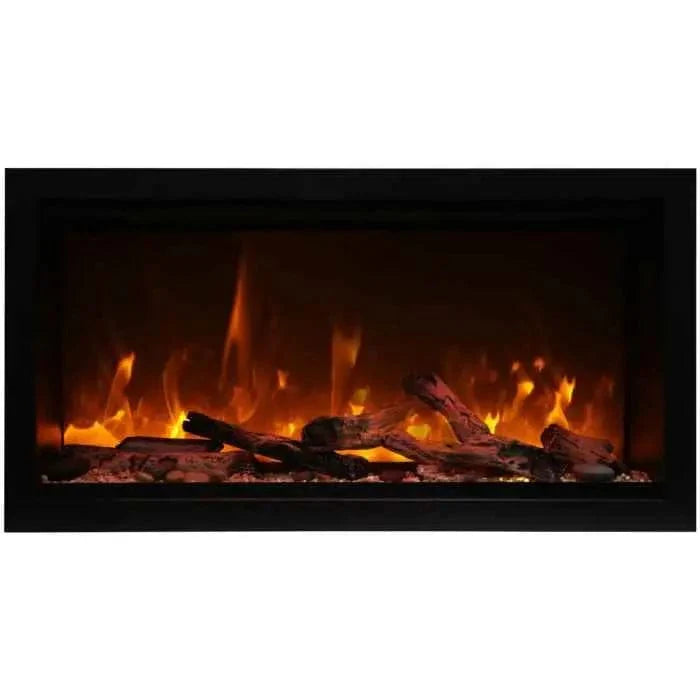 Amantii Symmetry Xtra Tall 100" Indoor Outdoor Built-In Smart Electric Fireplace | SYM-100-XT