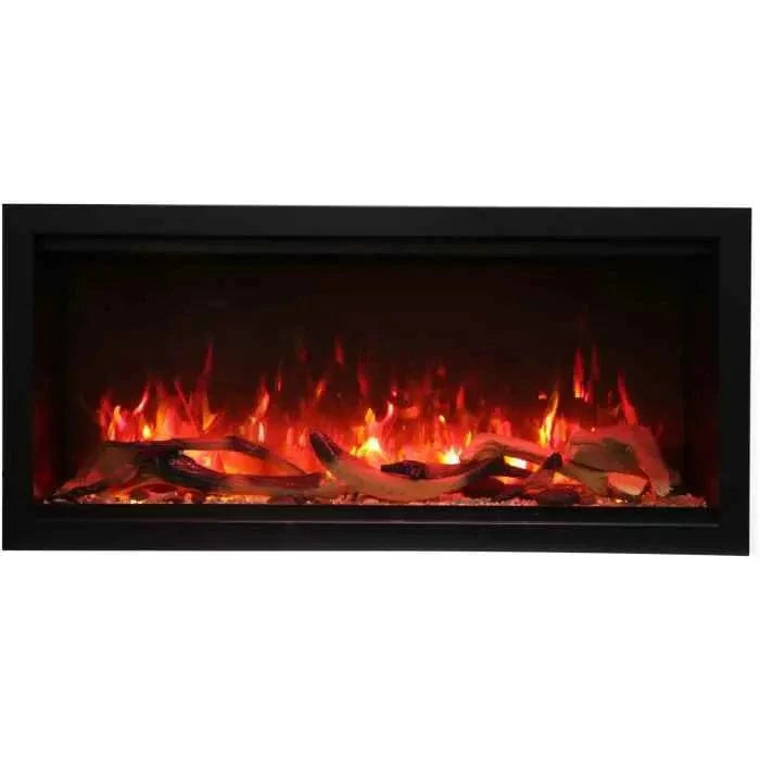 Amantii Symmetry Xtra Tall 100" Indoor Outdoor Built-In Smart Electric Fireplace | SYM-100-XT