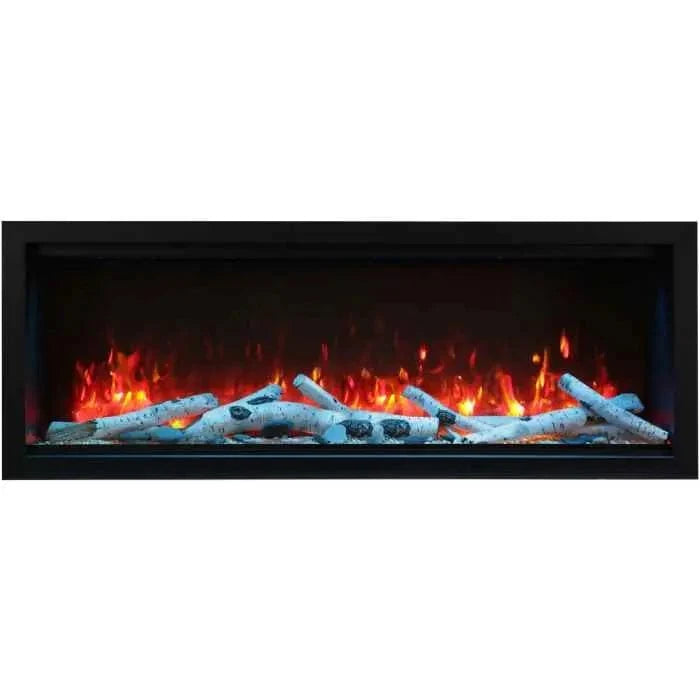 Amantii Symmetry Xtra Tall 100" Indoor Outdoor Built-In Smart Electric Fireplace | SYM-100-XT