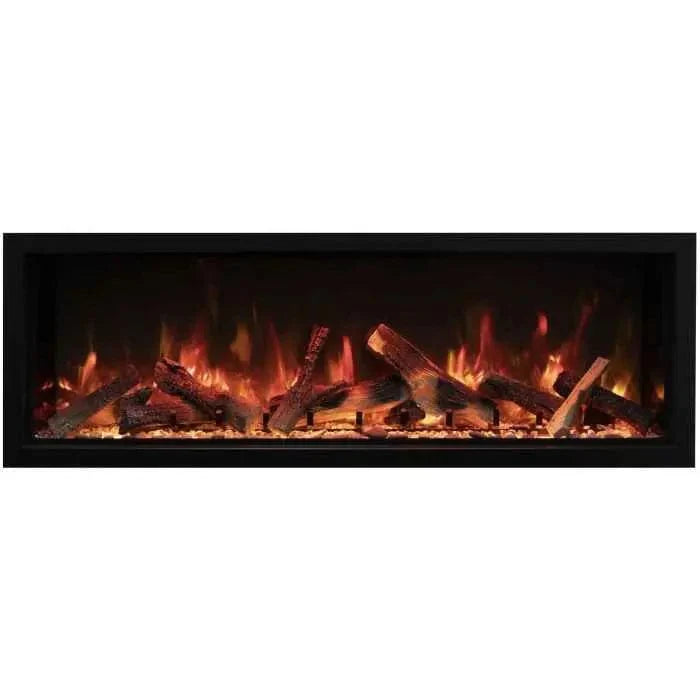 Amantii Symmetry Xtra Tall 100" Indoor Outdoor Built-In Smart Electric Fireplace | SYM-100-XT