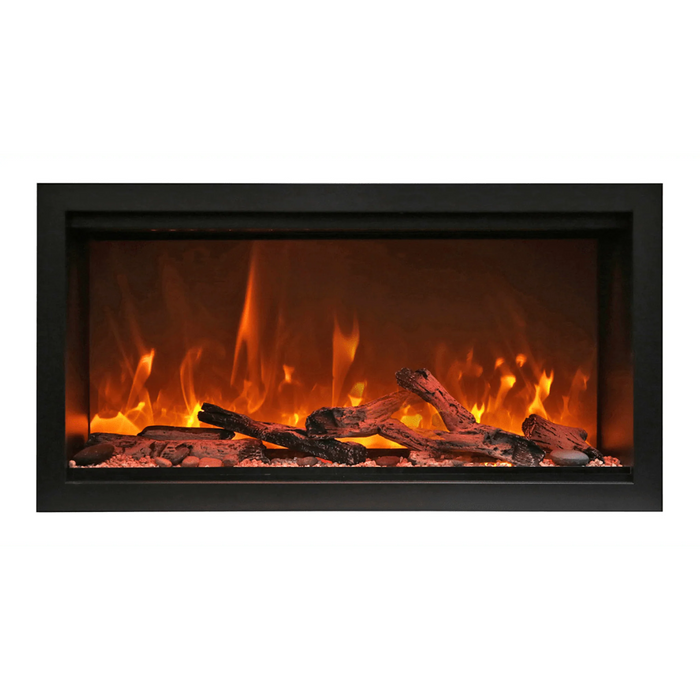 Amantii Symmetry Xtra Tall 42" Indoor Outdoor Built-In Smart Electric Fireplace | SYM-42-XT