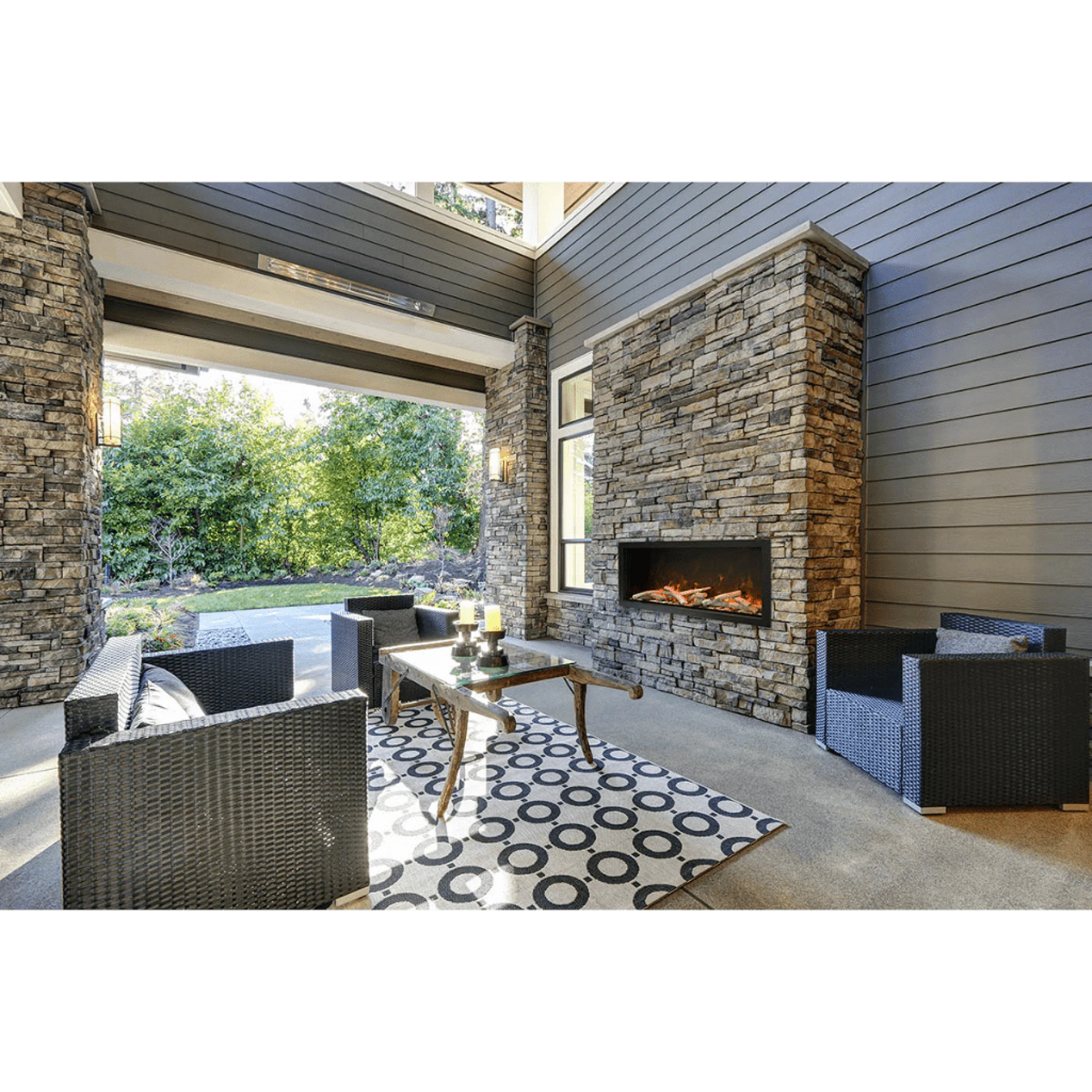 Amantii Symmetry 34" Fireplaces