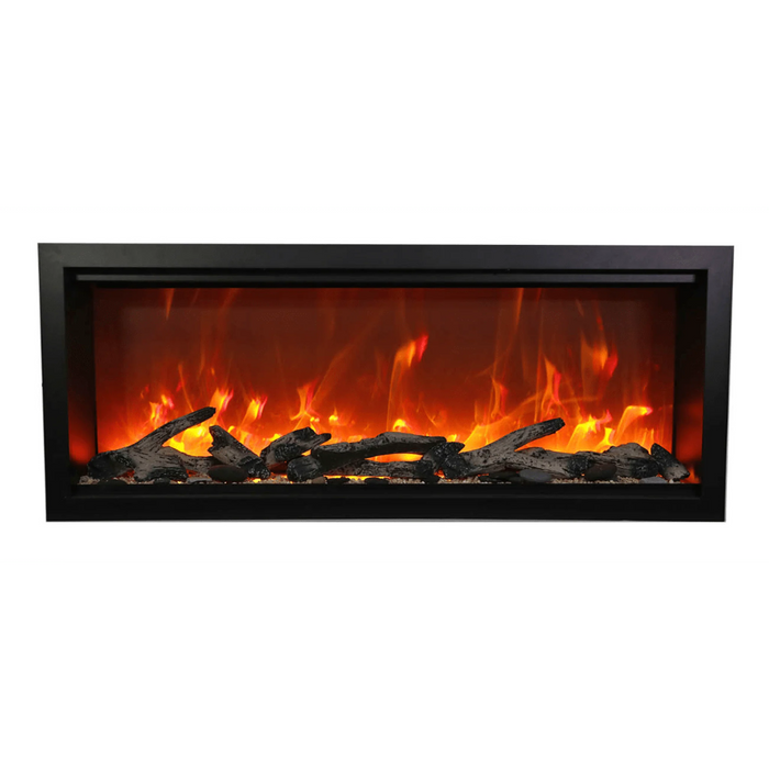 Amantii Symmetry Xtra Tall 34" Indoor Outdoor Built-In Smart Electric Fireplace | SYM-34-XT