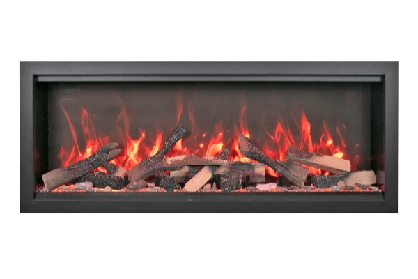 Amantii Symmetry Extra Tall Bespoke 50" Indoor Outdoor Built-In Smart Electric Fireplace | SYM-50-XT-BESPOKE