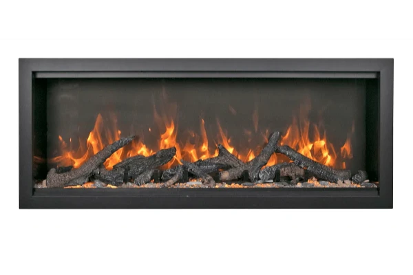 Amantii Symmetry Extra Tall Bespoke 50" Indoor Outdoor Built-In Smart Electric Fireplace | SYM-50-XT-BESPOKE