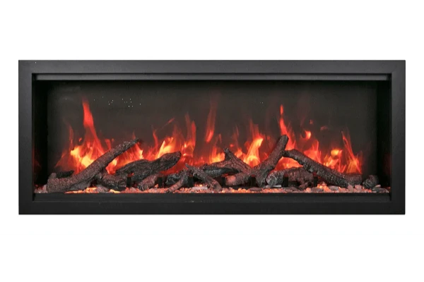 Amantii Symmetry Extra Tall Bespoke 50" Indoor Outdoor Built-In Smart Electric Fireplace | SYM-50-XT-BESPOKE