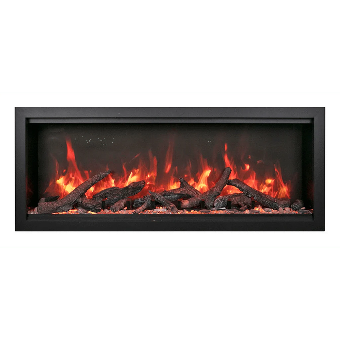 Amantii Symmetry Extra Tall Bespoke 50" Indoor Outdoor Built-In Smart Electric Fireplace | SYM-50-XT-BESPOKE