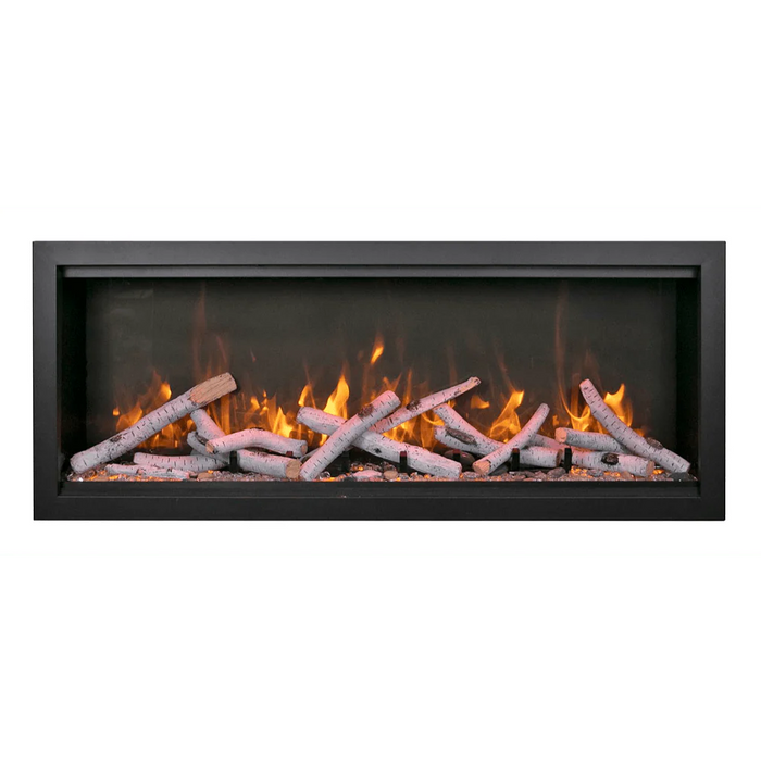 Amantii Symmetry Extra Tall Bespoke 60" Indoor Outdoor Built-In Smart Electric Fireplace | SYM-60-XT-BESPOKE