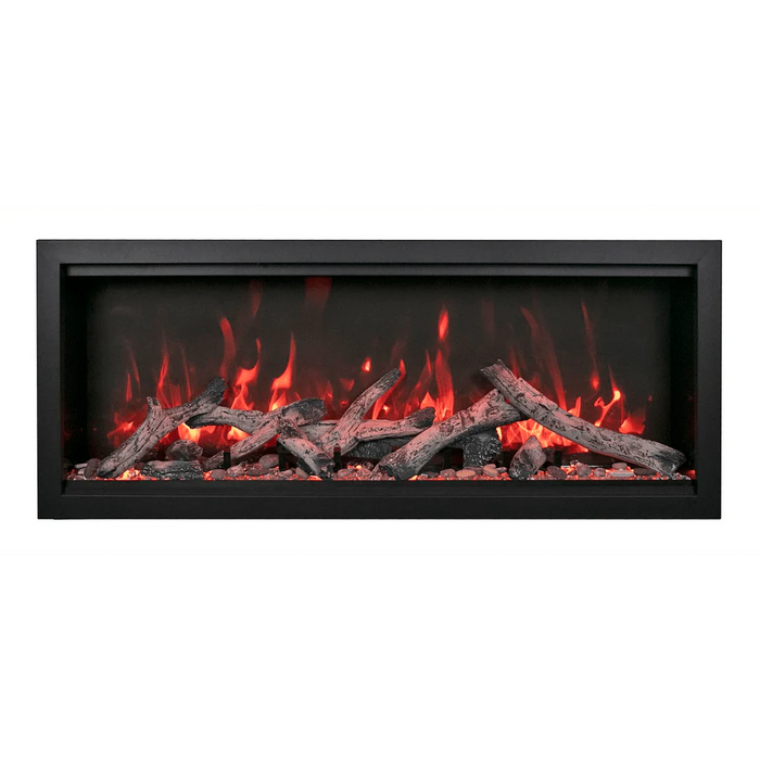 Amantii Symmetry Extra Tall Bespoke 74" Indoor Outdoor Built-In Smart Electric Fireplace | SYM-74-XT-BESPOKE