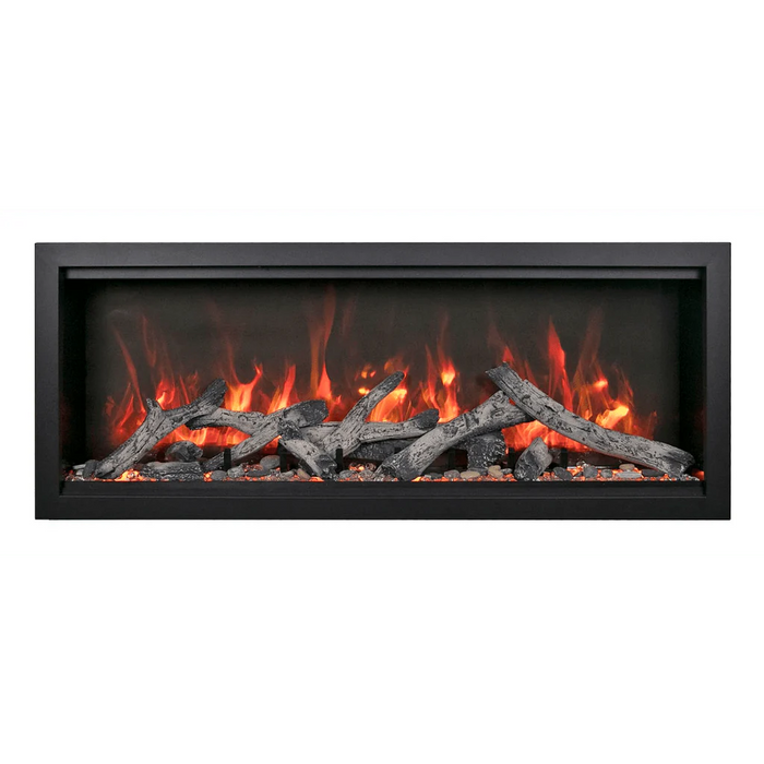 Amantii Symmetry Extra Tall Bespoke 60" Indoor Outdoor Built-In Smart Electric Fireplace | SYM-60-XT-BESPOKE