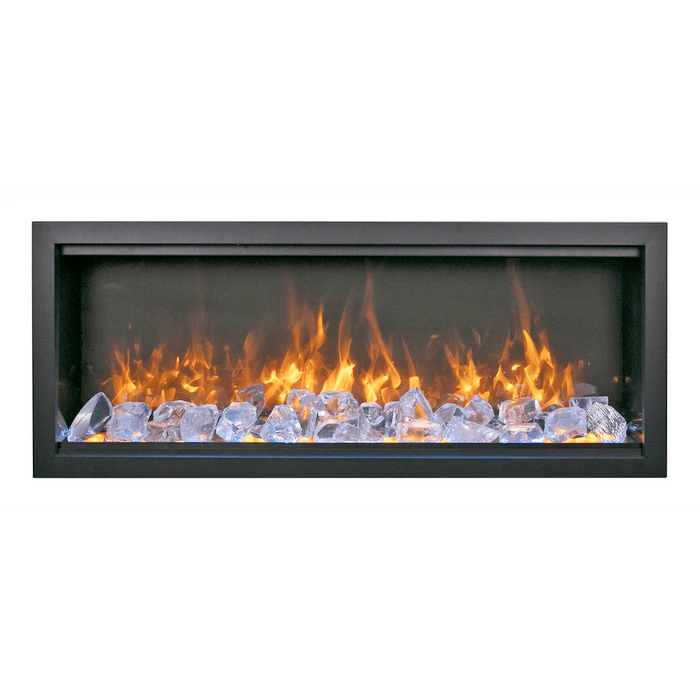 Amantii Symmetry Extra Tall Bespoke 50" Indoor Outdoor Built-In Smart Electric Fireplace | SYM-50-XT-BESPOKE