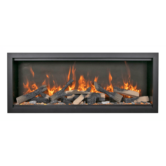 Amantii Symmetry Extra Tall Bespoke 50" Indoor Outdoor Built-In Smart Electric Fireplace | SYM-50-XT-BESPOKE