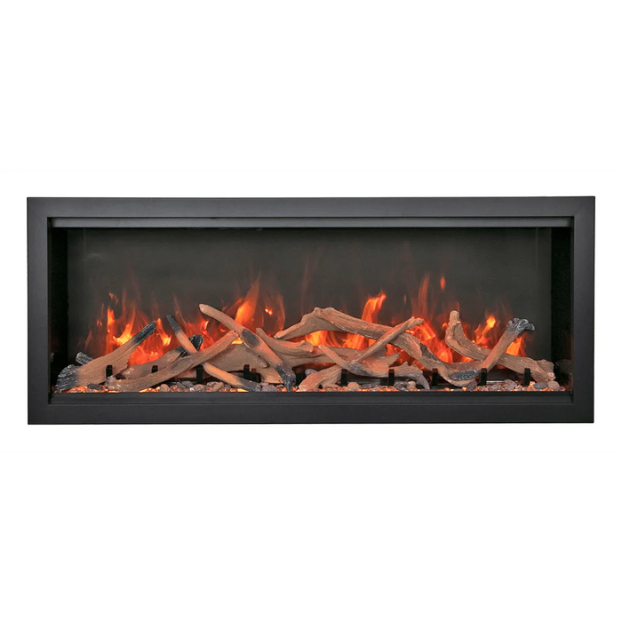 Amantii Symmetry Extra Tall Bespoke 60" Indoor Outdoor Built-In Smart Electric Fireplace | SYM-60-XT-BESPOKE