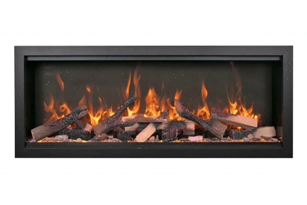 Amantii Symmetry Extra Tall Bespoke 50" Indoor Outdoor Built-In Smart Electric Fireplace | SYM-50-XT-BESPOKE