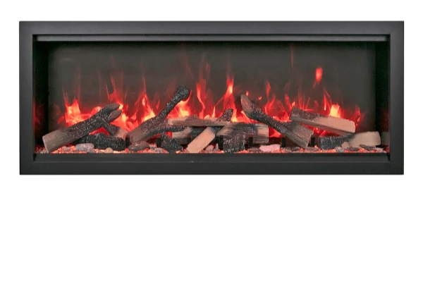 Amantii Symmetry Extra Tall Bespoke 50" Indoor Outdoor Built-In Smart Electric Fireplace | SYM-50-XT-BESPOKE