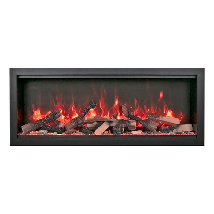 Amantii Symmetry Extra Tall Bespoke 60" Indoor Outdoor Built-In Smart Electric Fireplace | SYM-60-XT-BESPOKE