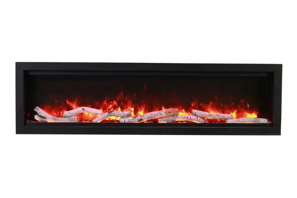 Amantii Symmetry Extra Tall Bespoke 74" Indoor Outdoor Built-In Smart Electric Fireplace | SYM-74-XT-BESPOKE