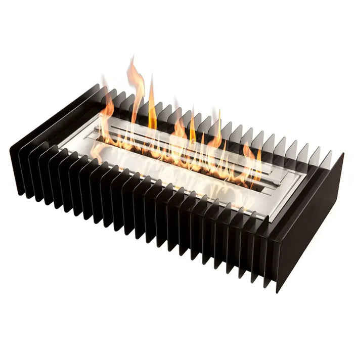 The Bio Flame 24” Ethanol Fireplace Grate Kit | Grate-24-Silver