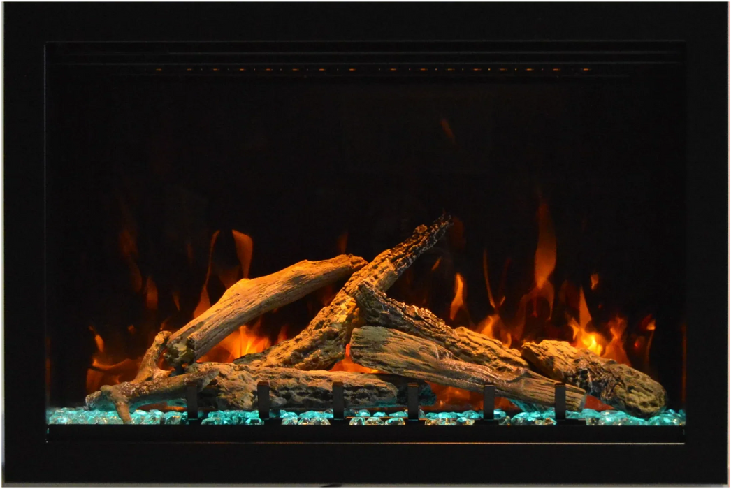 Amantii Traditional Lumina 33" Indoor Outdoor Smart Electric Fireplace Insert | TRD-33-LUMINA