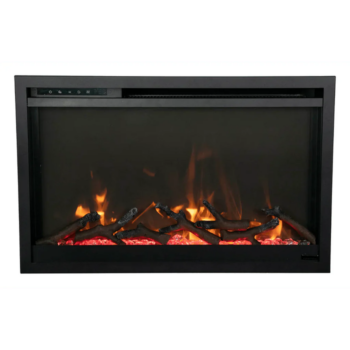 Amantii Traditional Xtraslim 30" Smart Electric Fireplace | TRD-30-XS