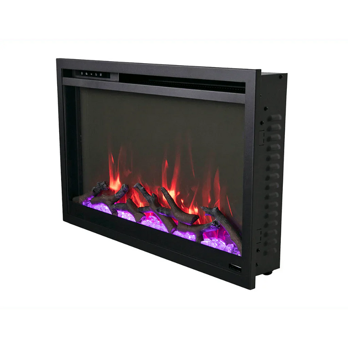 Amantii Traditional Xtraslim 33" Smart Electric Fireplace | TRD-33-XS