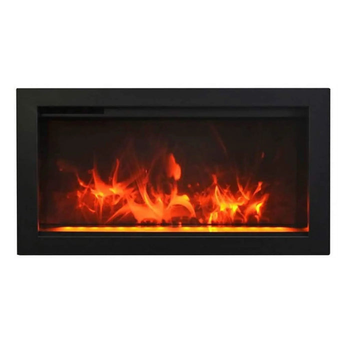 Amantii Traditional 26" Indoor Outdoor Built-In Smart Electric Fireplace Insert | TRD-26