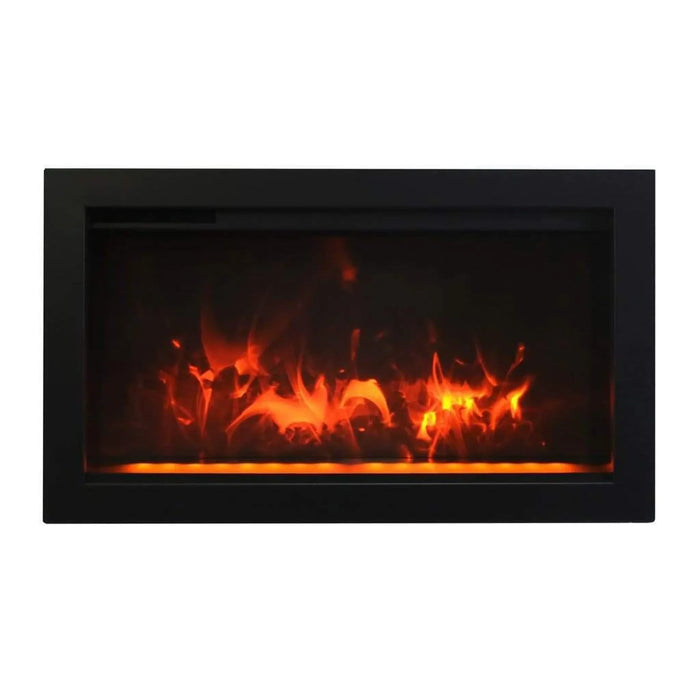 Amantii Traditional 26" Indoor Outdoor Built-In Smart Electric Fireplace Insert | TRD-26