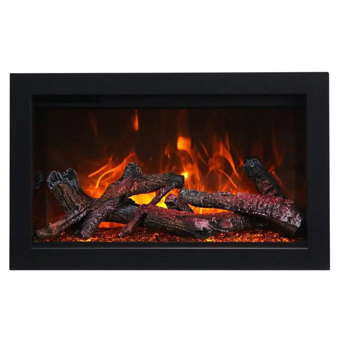 Amantii Traditional 26" Indoor Outdoor Built-In Smart Electric Fireplace Insert | TRD-26