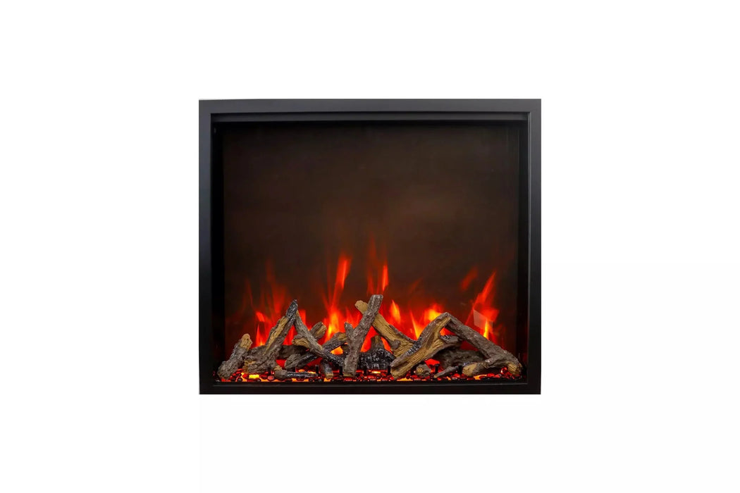 Amantii Traditional Bespoke 30" Smart Indoor/Outdoor Electric Fireplace | TRD-30-BESPOKE