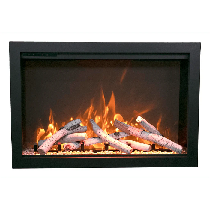 Amantii Traditional Bespoke 33" Smart Indoor/Outdoor Electric Fireplace Insert | TRD-33-BESPOKE Insert