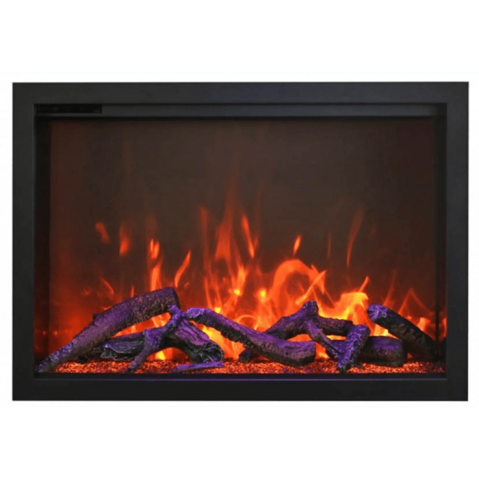 Amantii Traditional 38" Indoor Outdoor Built-In Smart Electric Fireplace Insert | TRD-38