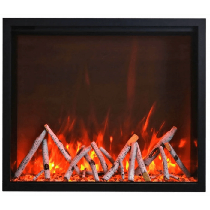 Amantii Traditional 48" Indoor Outdoor Built-In Smart Electric Fireplace Insert | TRD-48