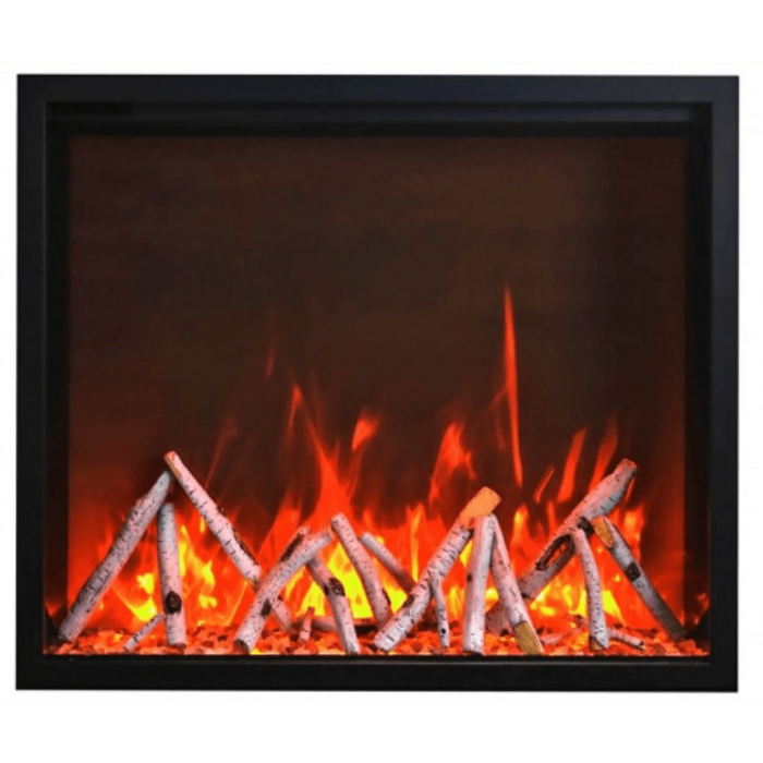 Amantii Traditional 48" Indoor Outdoor Built-In Smart Electric Fireplace Insert | TRD-48