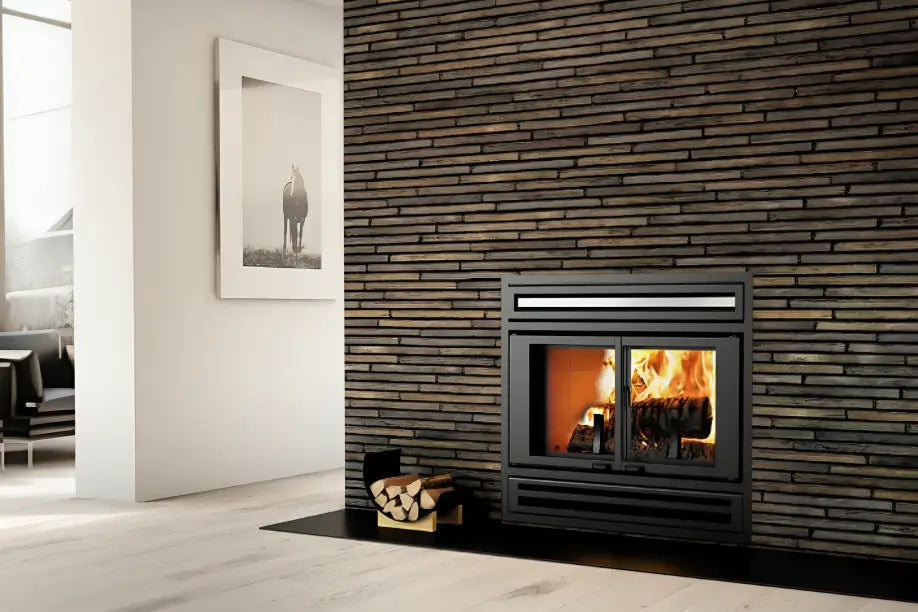 Valcourt Faceplate – modern for Manoir Wood Fireplace VA1FE05