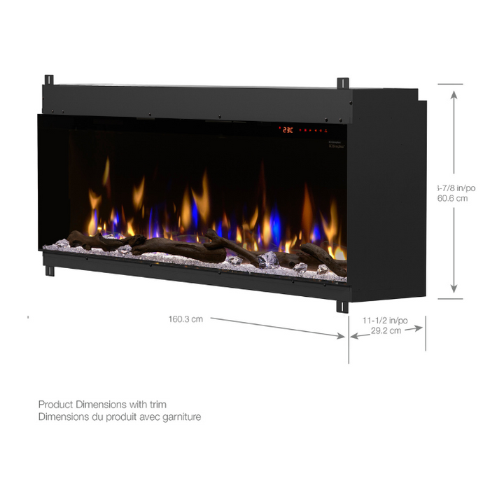 Dimplex IgniteXL Bold 60" Linear Electric Firebox XLF6017-XD