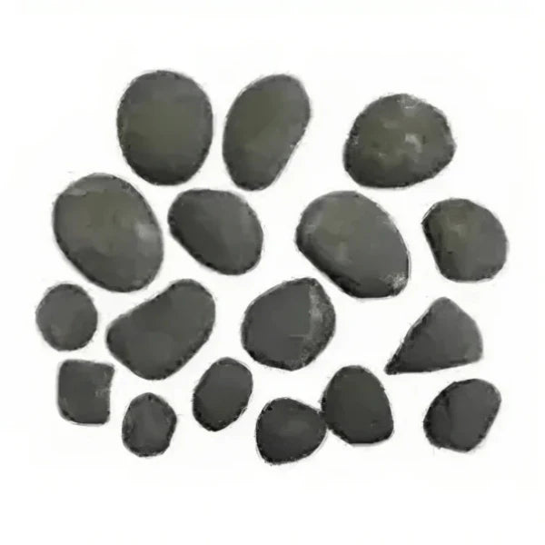 Amantii Sierra Flame 17 pc set Dark Grey Ceramic Stones | CS17-BLK